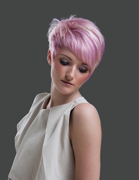 Short Pink Hairstyles